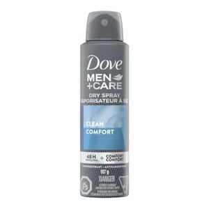 DOVE MEN + CARE DRY SPRAY IN CLEAN COMFORT 107G - BRAND NEW